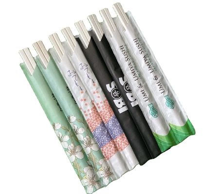 Smooth Surface Biodegradable Wooden Disposable Chopsticks for Sustainable Packaging
