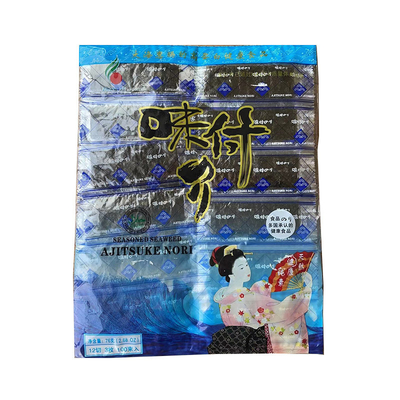 Delicious Crispy Original Seasoned Nori Dried Snack Seaweed FD Process Address JIANGSU