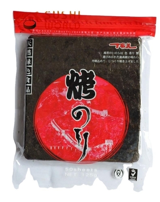 Organic Roasted Nori Snack Sheets Healthy Seaweed Sheets for Normal Consumption Item