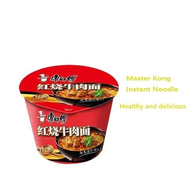 Chinese Ramen Low Carb Quick Cooking Noodles 500G Bucket Bag Machined Processing Type