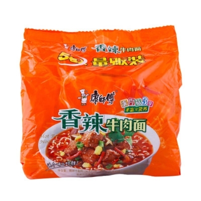 Chinese Ramen Low Carb Quick Cooking Noodles 500G Bucket Bag Machined Processing Type