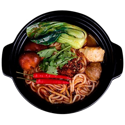 Single Package Rice Stick Noodles Low Fat Low Carb Coarse Cereal Product from Fujian