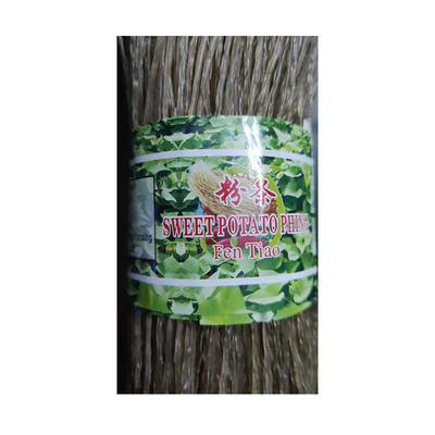 Chinese Spicy Flavor Sweet Potato Vermicelli 0.129 Kg Fast Cooking Low 0% Fat Noodles