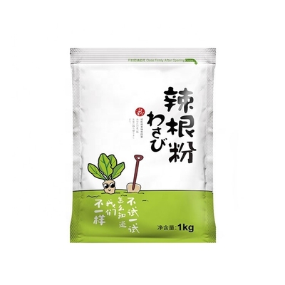Non-Additives Dry Sushi Horseradish Sachet 1kg Wasabi Powder for 24 Months Shelf Life