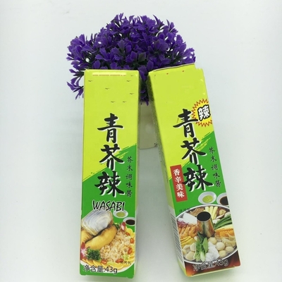 43g Wasabi Powder Sachet with Normal Storage Type and Organic Content