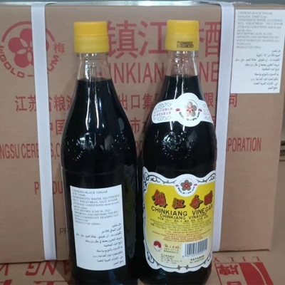 Natural Brewing Vinegar 5L*2 Chinkiang Black Rice Fermented Vinegar For Savoury Taste