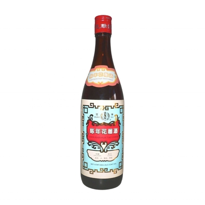 Nutritious Chinese Cooking Wine Natural Brewed 100% Fresh 640ML 750 Ml Huadiao Rice