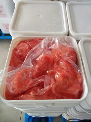 Water Preservation Process Sweet Pickled Sushi Ginger in Bulk for Japanese Delicacies