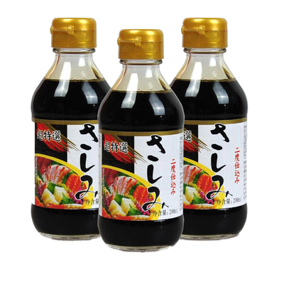 One Stop Service Bright Light Sashimi Soy Sauce for Japanese Sushi Shelf Life 12 Months