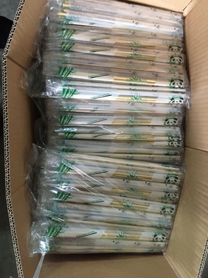 Effortlessly Elegant Twin Disposable Bamboo Panda Chopsticks for Minimalist Travelers