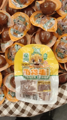Traditional Halogen Seasonings Salted Pickled Quail Eggs Shelf Life 24 Months