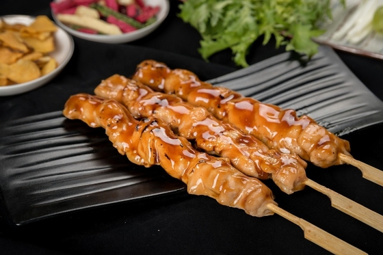 Low-Salt Weight kg 1 Grilled Chicken Yakitori for Japanese Street Food Stalls