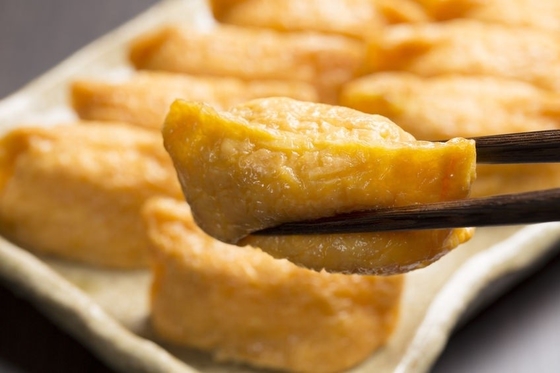 FROZEN AJITSUKE SOYBEAN CURD HACCP Certified Inari Tofu with Traditional Seasoning