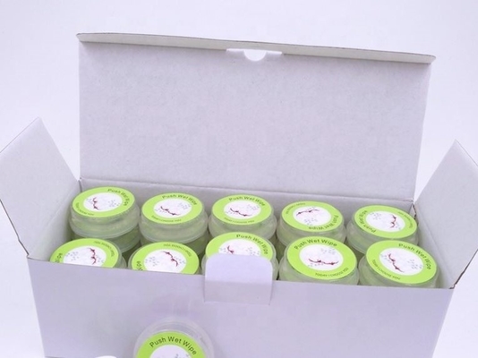 Convenient Push Clean Round Magic Disposable Wet Towel Napkin Tissue for Home/Kitchen