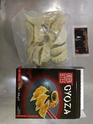 0% Alcohol Content Frozen Dumplings Hot Japan Sushi with Shrimp Chicken and Vegetables
