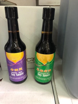 Traditional Recipe Chinese Light Dark Soy Sauce 150ml with Bean Ingredient