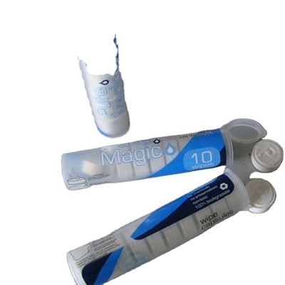 Compact and Portable White Compressed Tablet Facial Tissue for Any Occasion