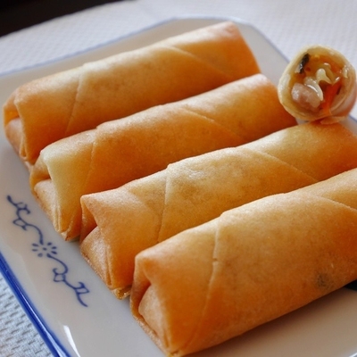 Chinese Food Frozen Spring Roll Wrapper with 24 Months Shelf Life in Frozen Storage