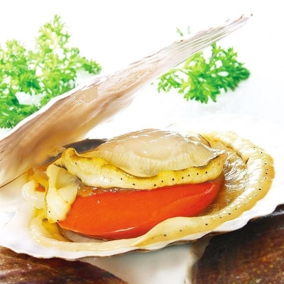 Highly Recommended Frozen Half Shell Scallop with BQF Freezing Process