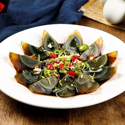 Shandong Address Preserved Duck Egg Century Egg with Normal Ingredients