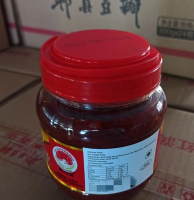 PIXIAN Bean Paste Red Oil chili soyBean Paste Cooking Paste with SPCY Taste