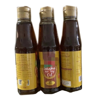 Healthy 18L Pure Mixed Blended Sesame Seed Soy Oil for Cooking 24*150ml/ctn Cooking